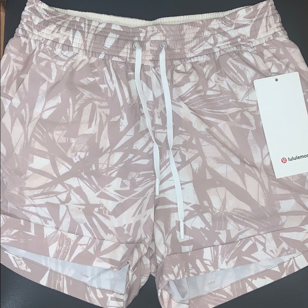 Lululemon 3” Patterned Shorts